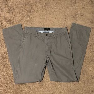 Banana Republic Grey Chinos 32x34